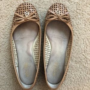 Michael Kors Tan Flats